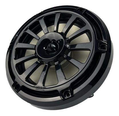 Bocinas Marinas Jc Power M-rp65md 6.5 PuLG Con Led 450w-225w Color Negro