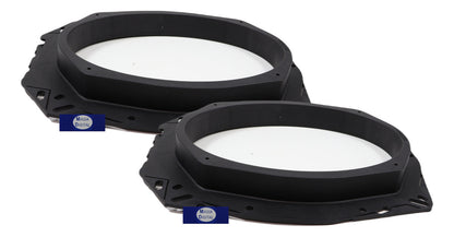 Bocinas 6x9puLG Kicker 51ksc6904 2 Vias 300 Watts Color Negro