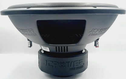 Subwoofer Jc Power Rsx-15d4 15 Pulgadas 2000w Doble Bobina Color Negro
