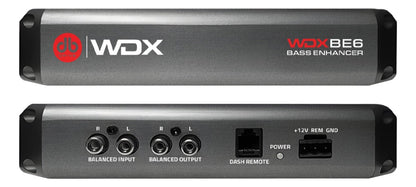 Epicentro Db Drive Wdxbe6 Wdx Series Restaurador De Bajos Digital 2 Canales Con Control De Bajos Color Gris