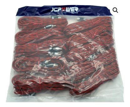 Rca Jc Power 18ft (5.4 M) Paquete 10 Pzas Ofc Flexible