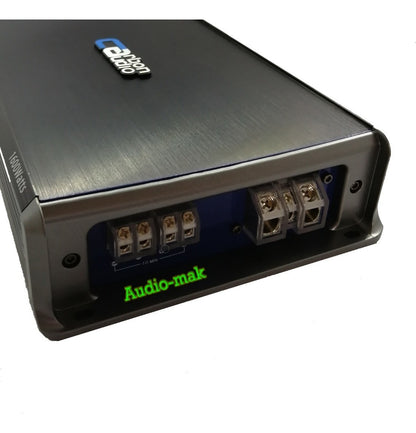 Amplificador Carbón Audio 1 Canal 800w Rms Clase D Nano Color Negro