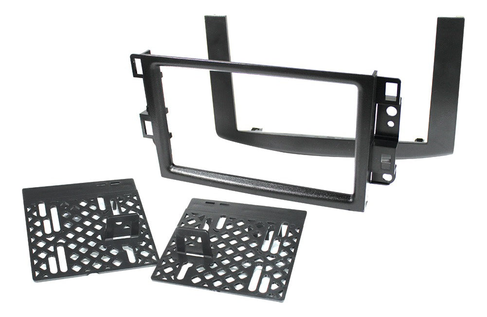 Frente Kit Adaptador Estéreo Aveo 2010-2017 2 Din Color Negro