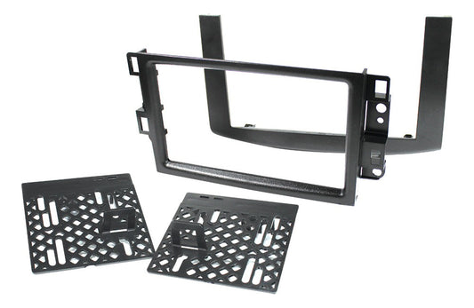 Frente Kit Adaptador Estéreo Aveo 2010-2017 2 Din Color Negro