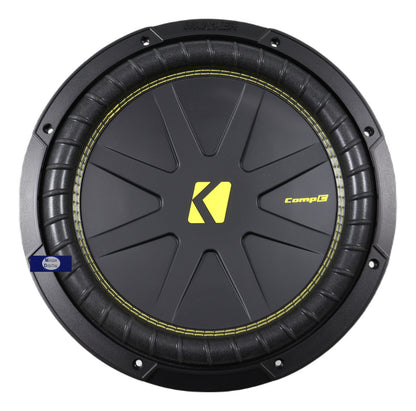 Subwoofer Kicker Compc De 12 Pulgadas 50cwcd124 Doble Bobina Color Negro