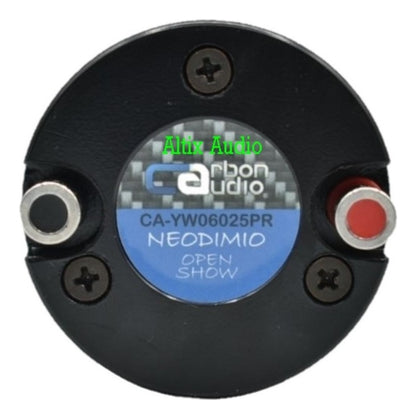 Par Tweeter Neodimio Carbon Audio 600w Max Color Negro