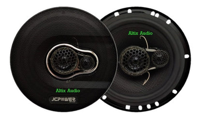 Bocinas Jc Power 6.5 Jc-653 300w Max / 150w Rms Color Negro