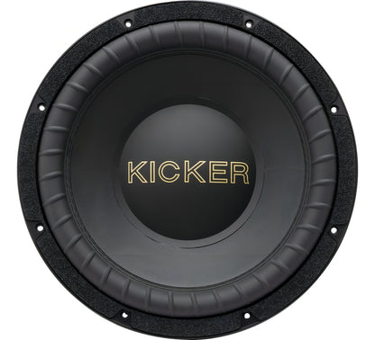 Subwoofer Kicker Gold 12 Comp 12 Pulgadas 1000w Doble Bobina Color Negro