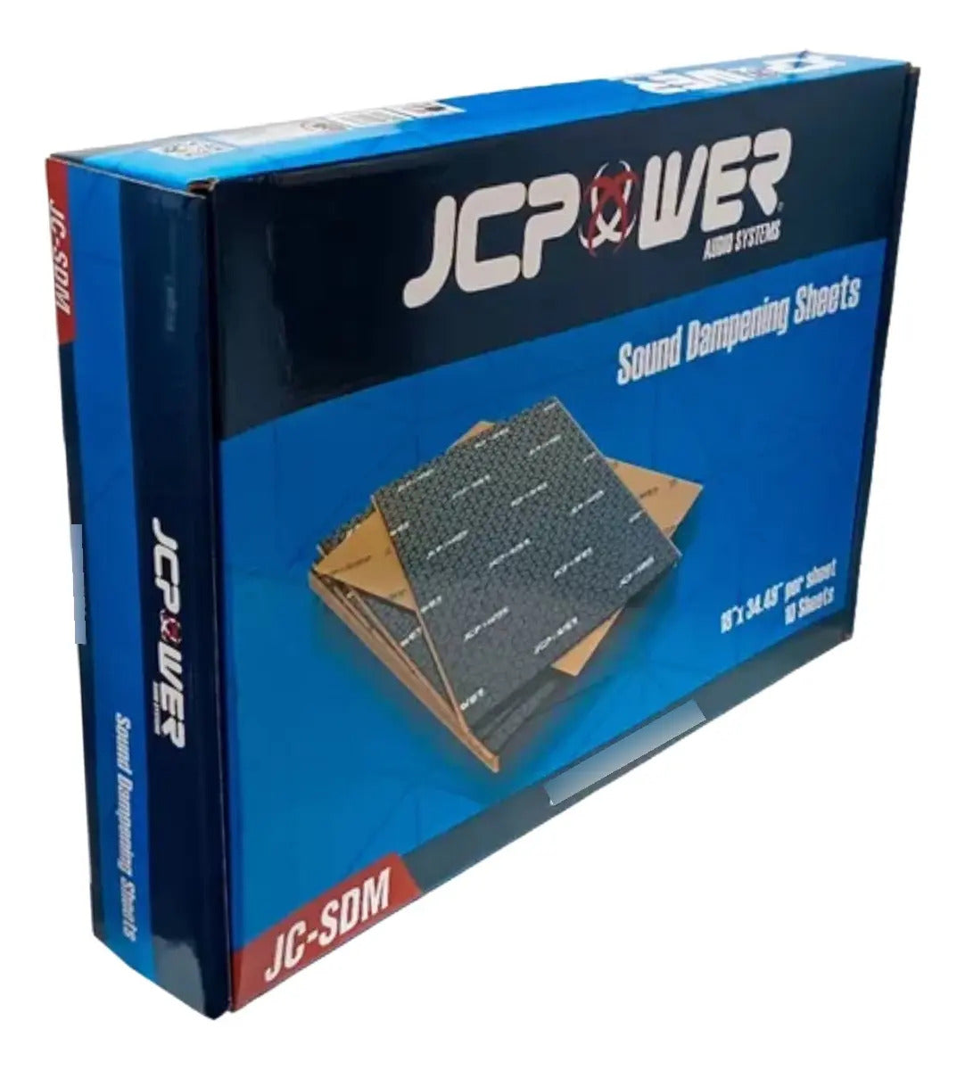 10pz Insonorizante Acustico Jc Power Jc-sdm 18x32 Pulgadas