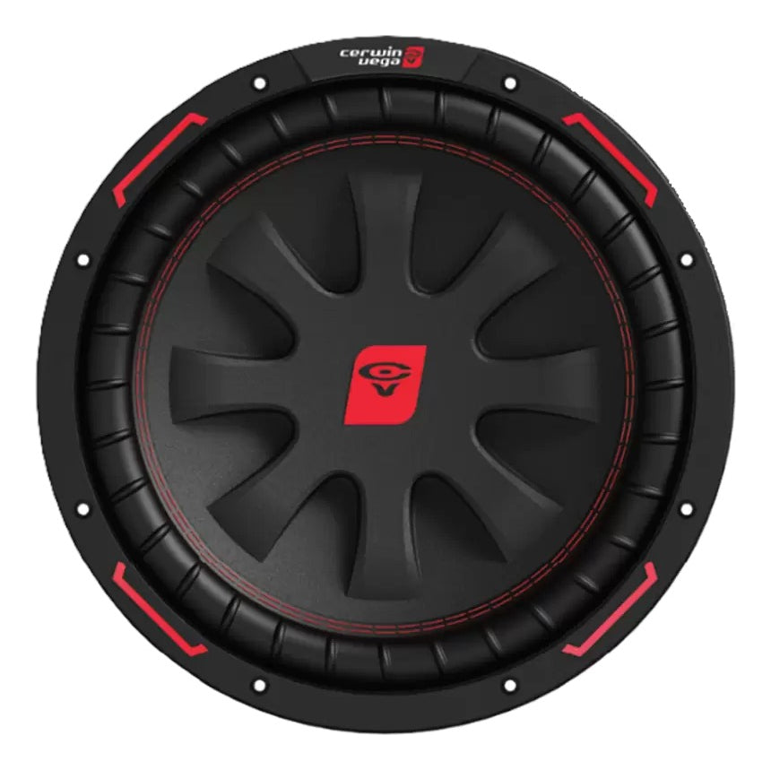Paquete 2 Bajos Cerwin Vega Cvp10d4 10 Pulgadas Doble Bobina Color Negro