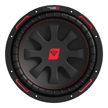 Paquete 2 Bajos Cerwin Vega Cvp10d4 10 Pulgadas Doble Bobina Color Negro