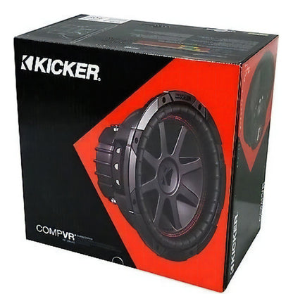 Woofer Kicker 43cvr124 12 Cvr124 Cvr12 Doble Bobina 800w Max Color Gris Oscuro