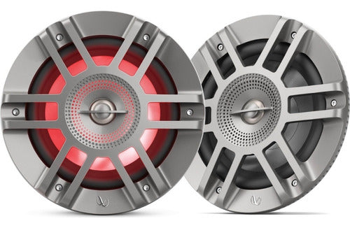 Bocinas Marinas 6.5 Pulgadas Infinity Kappa 6125m 100w Rms Color Titanio