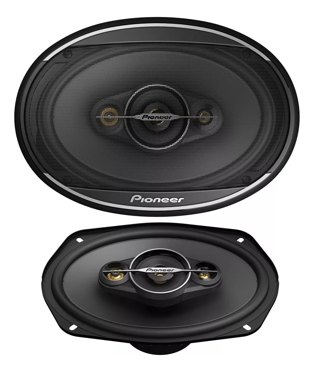 Bocinas Pioneer Ts-a6968s 6x9 Pulgadas 4 Vias 450w Negro Color Ne