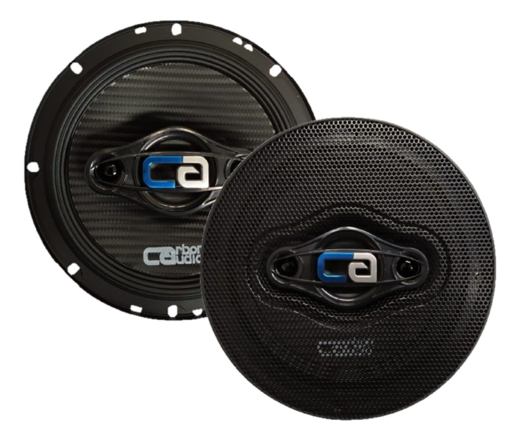 Bocinas Carbon Audio 6.5 Coaxial 300w Max / 60w Rms Color Negro