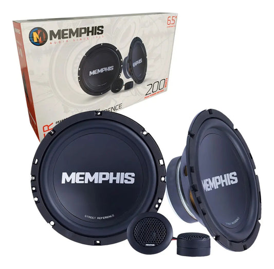 Set De Medios Memphis Srx60c 6.5 Pulgadas 200w Max 2 Vías