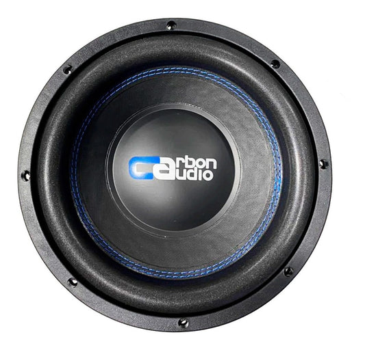 Subwoofer 10 Pulgadas Carbon Audio 800w Entry Doble Bobina Color Negro