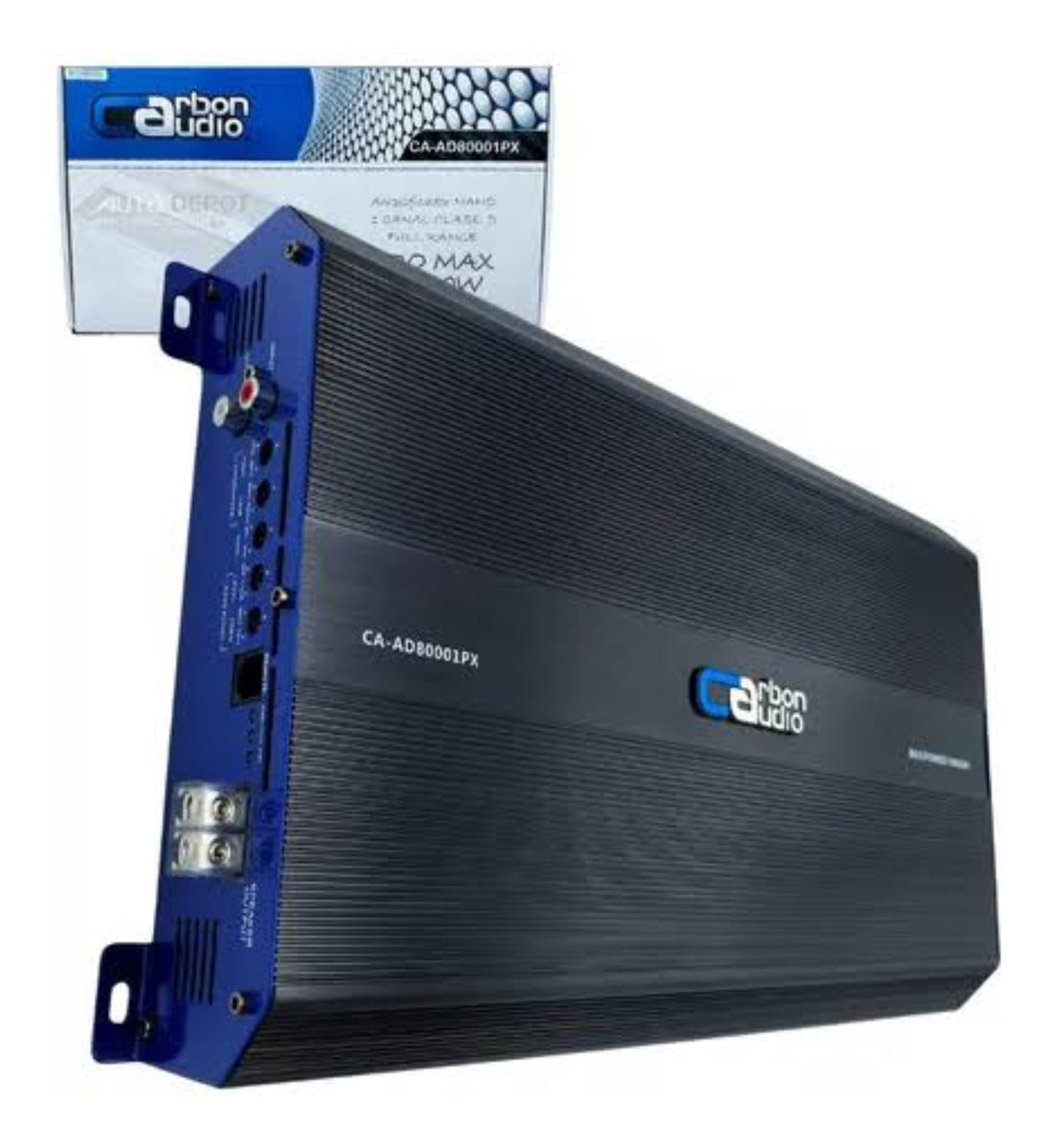 Amplificador Carbon Audio 1 Ch Caad80001px Fullrange 8000rms