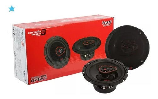 Bocinas Para Puerta Cerwin Vega De 6.5 De 3vias 340watts Color Negro