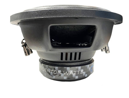 Subwoofer 10 Pulgadas Carbon Audio 800w Entry Doble Bobina Color Negro