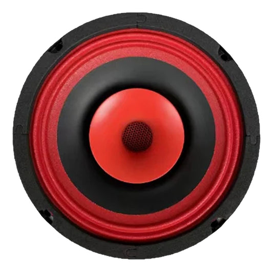 Medio Rango Cerwin Vega Cvpx65 6.5 PLG 2 Vias 60w / 120w Color Rojo/ Negro