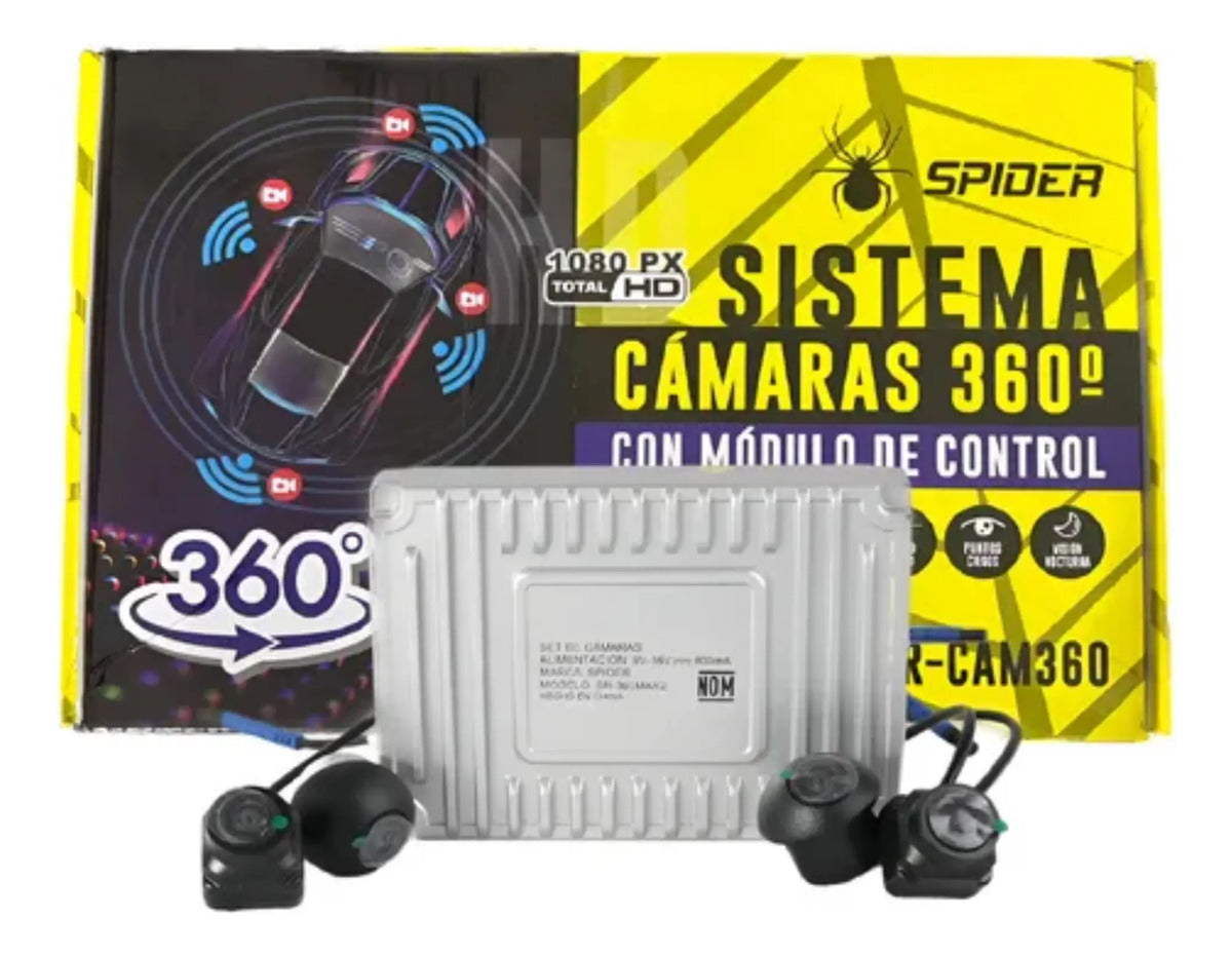 Cámaras Spider 360  Srcam360 Para Carro Y Camioneta