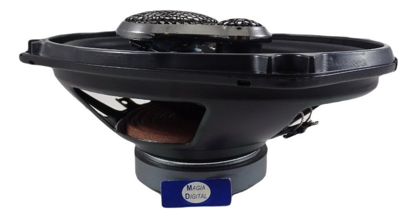 Bocinas 6x9 Pulgadas Jcpower Jc-693 3 Vias 500watts Max Color Negro