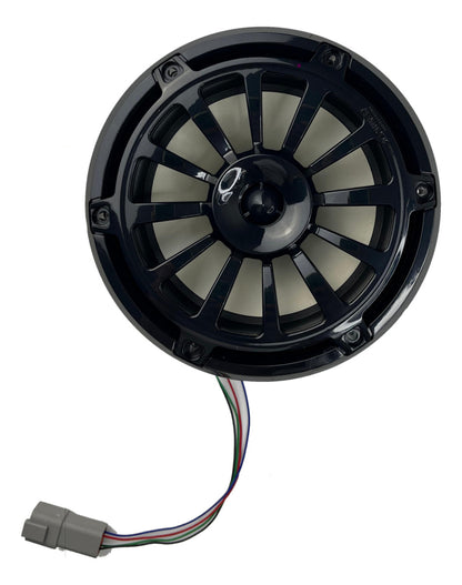Bocinas Marinas Jc Power M-rp65md 6.5 PuLG Con Led 450w-225w Color Negro