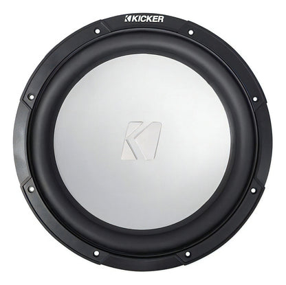 Subwoofer Marino Kicker 45km104 Km10 10 Pul 350w 175rms 4ohm Color Plateado