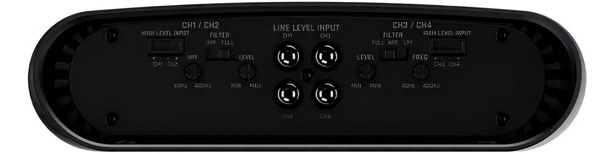 Amplificador Infinity Alpha 2804a 4 Canales 90 Rms X 4 Color Negro