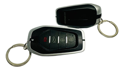 Alarma Automotriz Autopage 325m Con 2controles Sirena Sensor