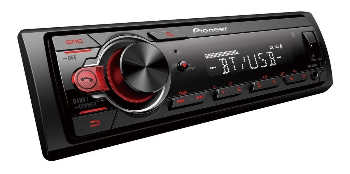 Autoestéreo Para Auto Pioneer Mvh S215bt Con Usb Y Bluetooth