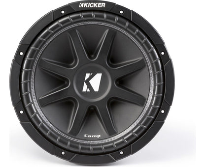 Subwoofer 12 PuLG Kicker 43c124 300w Max Bobina Sencilla Color Negro