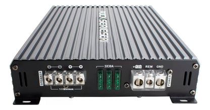 Amplificador Rock Series Rks-p1100.1d 2200w Max 1c Clase D Color Gris