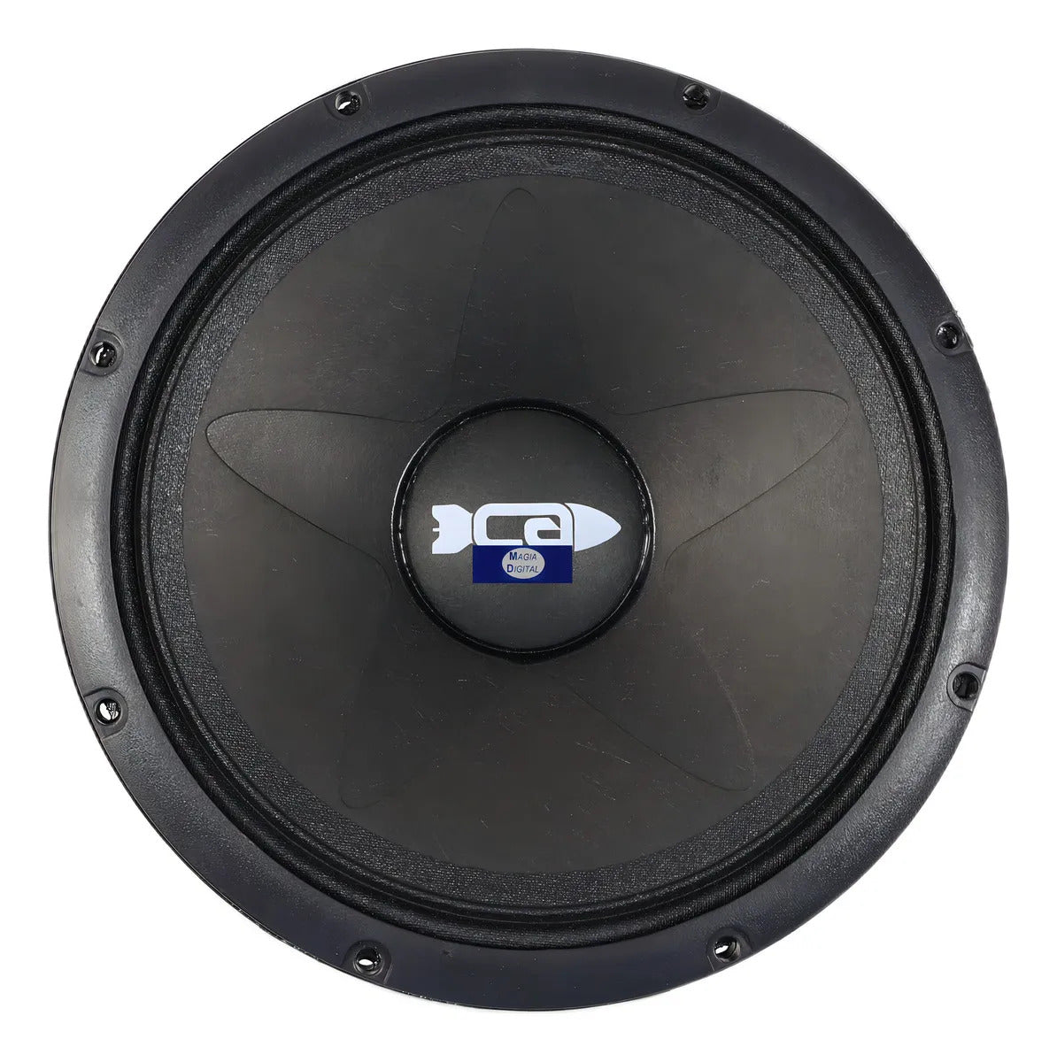 Par De Medios Altos Carbon Audio 7 PLG 2000w Ca-ma20070px Negro