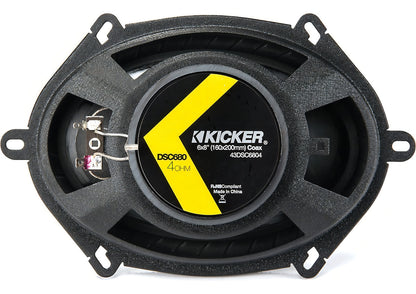 Bocinas Kicker Dsc6804 200w Max 6x8 5x7 Ford Color Negro