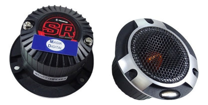 Tweeter 4 Pulgadas Memphis Srxpt 400w Pro Open Show Color Cromo