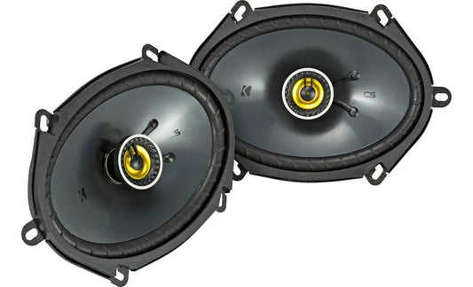 Bocina Tipo Coaxial Kicker 46csc684 Para Carro/camioneta Color Negro De 4 6  X 8  X 2 Unidades