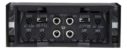 Amplificador De 4 Canales Clase D Coustic Pro-4xp 1600w Max Color Gris