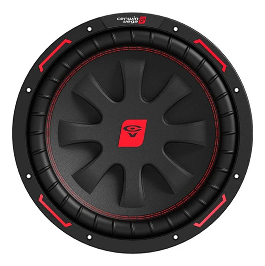 Subwoofer Cerwin Vega 12 PuLG Cvp12d4 2 Bobinas 200rms 500w Color Negro