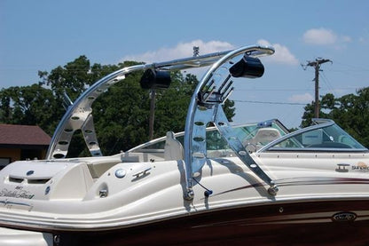 Bocinas Marinas De Torre Kicker 44kmtc94 Luz Led 9 PuLG Rgb Color Negro