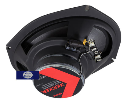 Bocinas 6x9puLG Kicker 51ksc6904 2 Vias 300 Watts Color Negro
