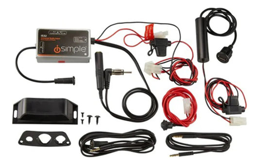 Entrada De Radio Universal Isimple Is32 Con Usb Para Carga