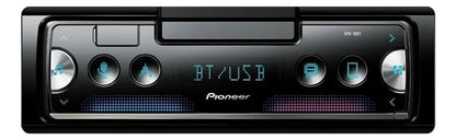 Estéreo Pioneer Bt Usb 1 Din Sxtc10ps C/ Sensores De Reversa