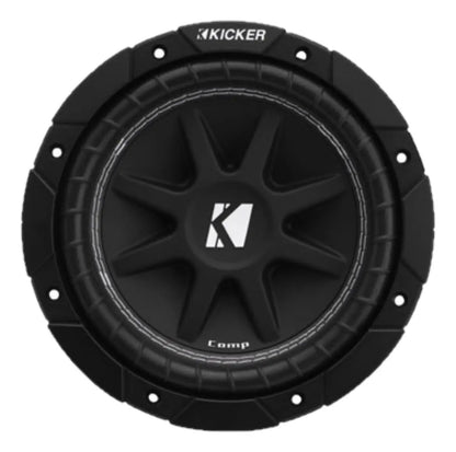 Subwoofer Kicker 43c84 8 PuLG 4 Ohms 200w Max 100 Rms Color Negro