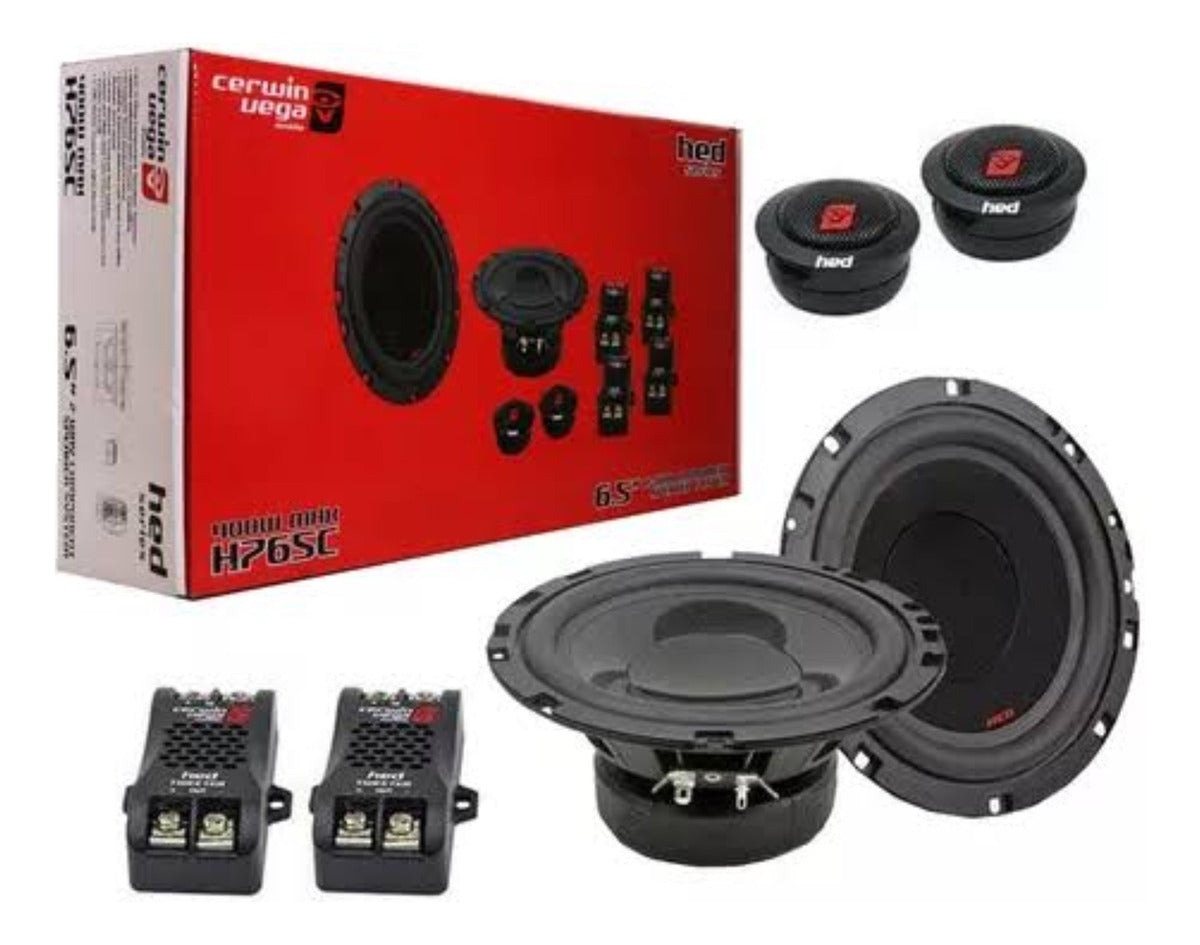 Set De Medios 6.5 Pulgadas Cerwin Vega H765c 400w