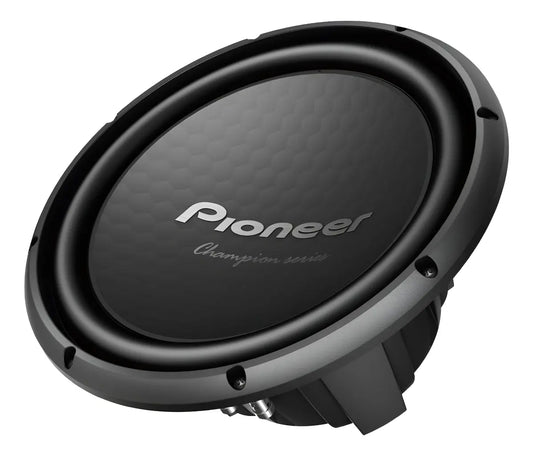 Subwoofer Pioneer Ts-w32d4 Tamaño 30 Cm. Potencia Max 1500w Negro