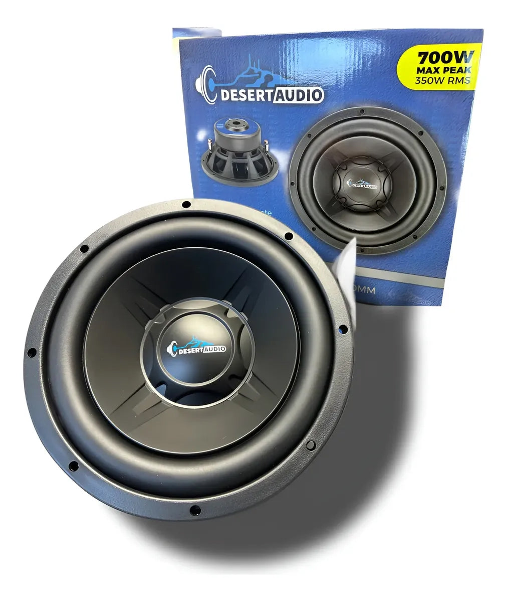 Subwoofer Bajo 10  Desert Audio 700w Max Doble Bobina 4 Ohms